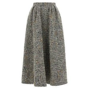 Alessandra Rich Wool Blend Tweed Skirt - NWT